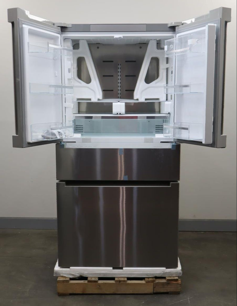 Bosch 800 Series 36" Freestand Stainless 20.5 Cu.Ft. French Door B36CL80ENS - Alabama Appliance