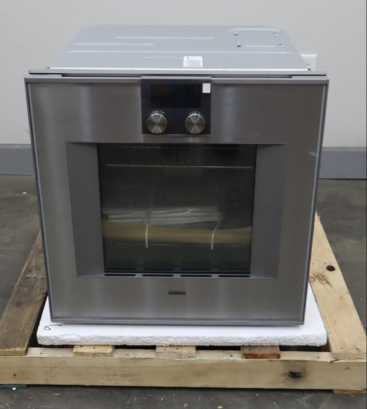 Gaggenau 400 Serie 24" Home Connect Smart 3.2 Cu. Ft Electric Wall Oven BO451612 - Alabama Appliance