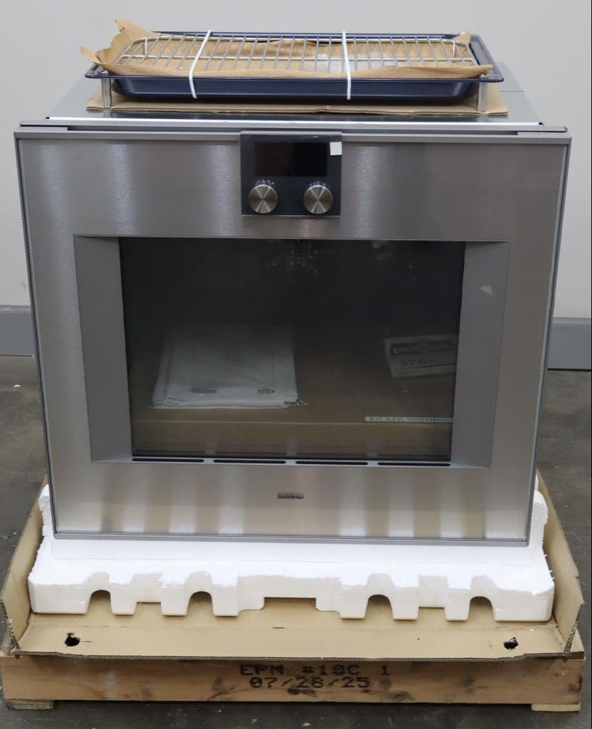 Gaggenau 30" Home Connect 4.5 cu.ft Smart Electric 400 Series Wall Oven BO480613