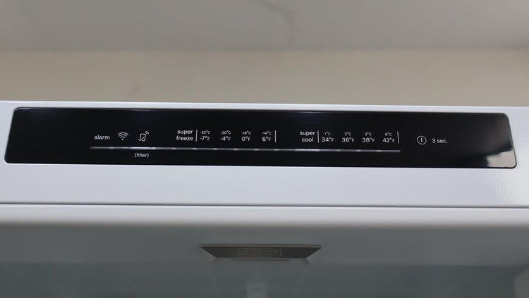 Bosch 24" Freestanding Bottom Freezer Smart 500 Series Refrigerator B24CB50ESS - Alabama Appliance