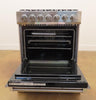 Viking 3 Series RVDR33025BSSLP 30" 5 Sealed Burners Freestanding Dual Fuel Range - Alabama Appliance
