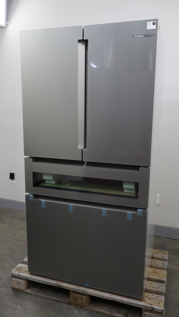 Bosch 36" SS 20.5 Cu. Ft 800 Series 4 French Door Smart Refrigerator B36CL81ENG