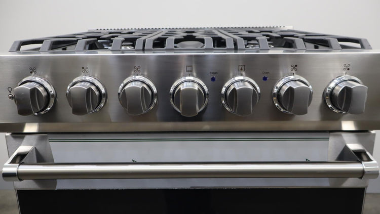 Viking 3 Series 2024 30" 5 Burner SS Freestanding Dual Fuel Range RVDR33025BSS