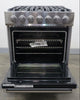 Viking 3 Series 2024 30" 5 Burner SS Freestanding Dual Fuel Range RVDR33025BSS