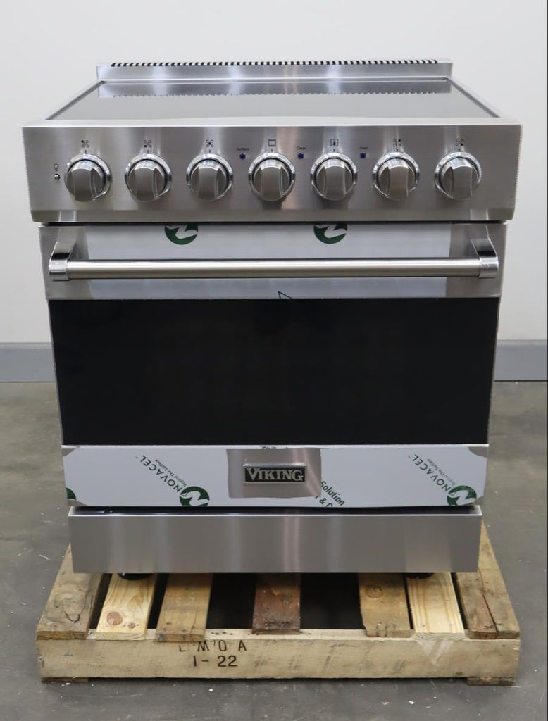 Viking 3 Series '24 30" 4.7 c.f 5 element Self-Clean Electric Range RVER33015BSS