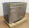 AGA Elise Series Classic Color Col AEL481DFABSS 48" Freestanding Dual Fuel Range - Alabama Appliance