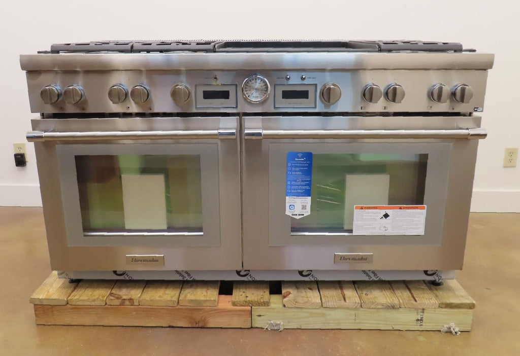Thermador Pro Grand PRD606WEG 60'' ProStyle Dual Fuel Range Full Warranty - Alabama Appliance