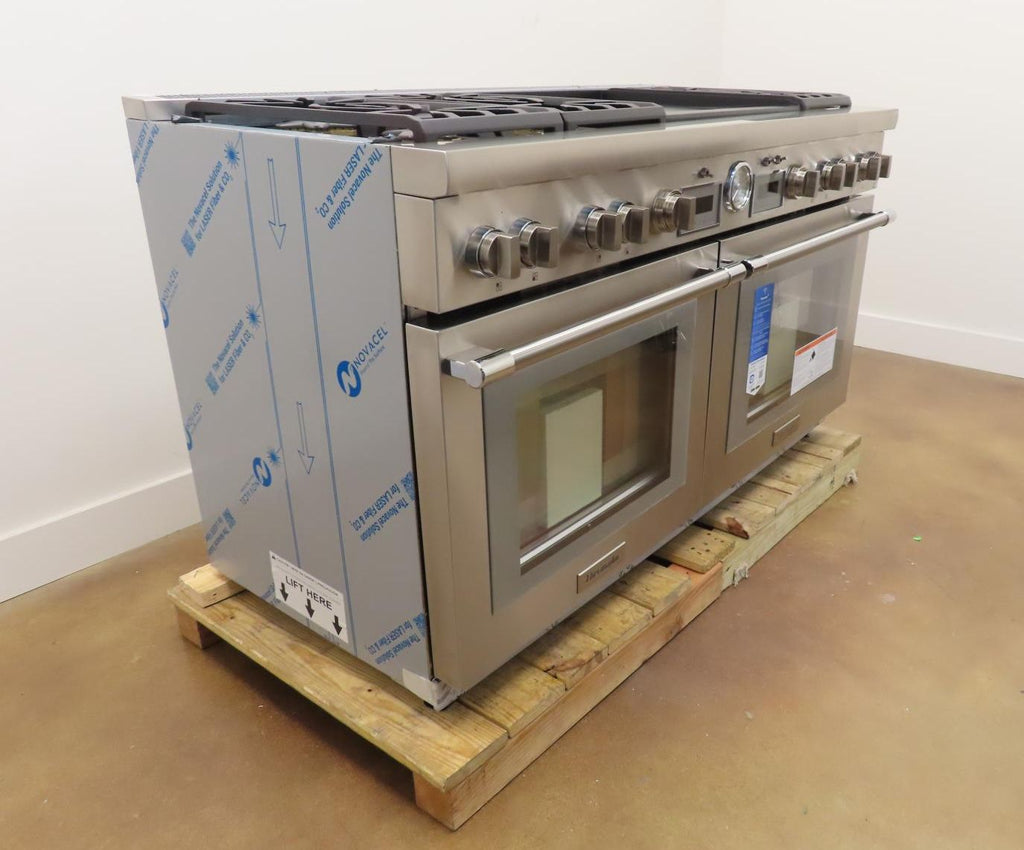 Thermador Pro Grand PRD606WEG 60'' ProStyle Dual Fuel Range Full Warranty - Alabama Appliance