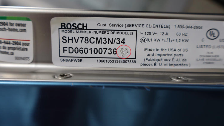 Bosch 24" 800 Series Fully Integrated Built-In Smart Dishwasher SHV78CM3N - Alabama Appliance