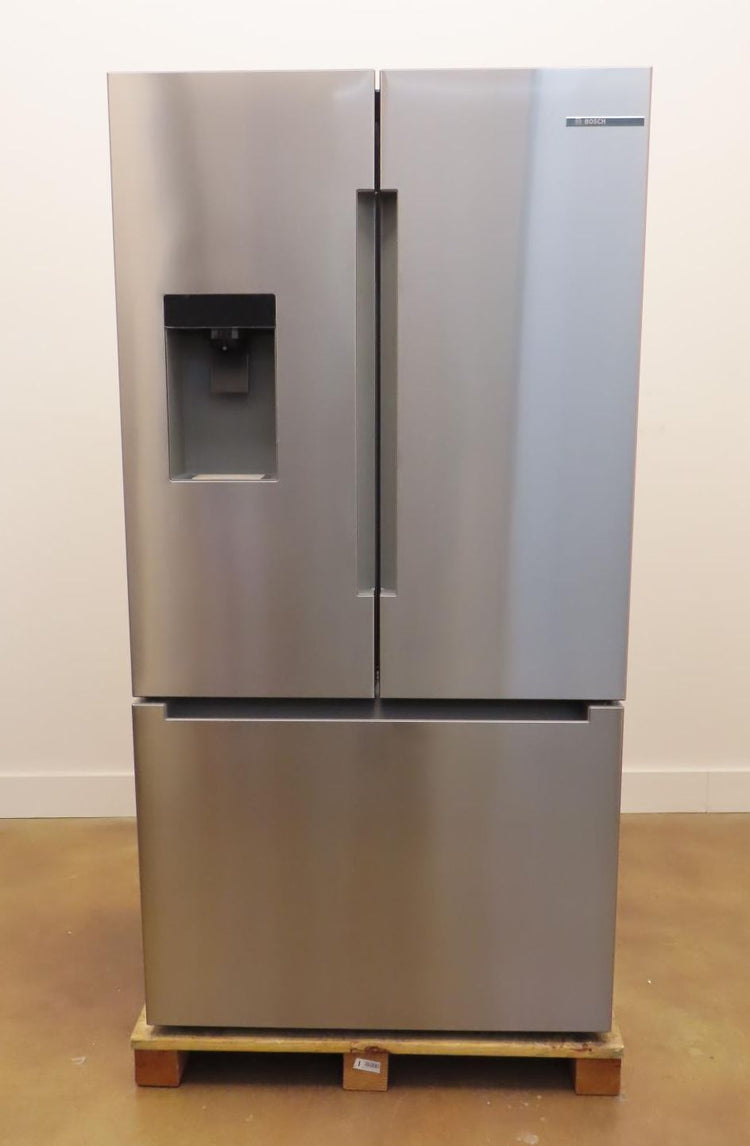 Bosch 100 Series B36FD10ENS 36" Freestanding French Door Smart Refrigerator Imgs - Alabama Appliance