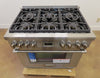 Thermador Pro Harmony Professional Series PRG366WH 36" ProStyle NaturalGas Range - Alabama Appliance