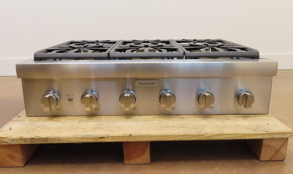 Thermador Professional Series PCG366W 36" Gas Rangetop With 2 Year Warranty - Alabama Appliance