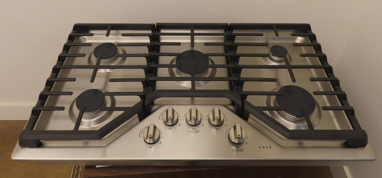 Cafe CGP70362NS1 36" Gas Stainless Steel Cooktop with 5 Sealed Cooktop Burners