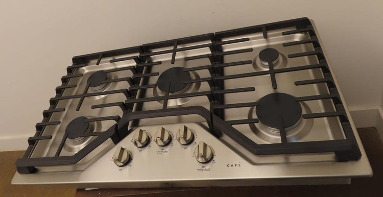 Cafe CGP70362NS1 36" Gas Stainless Steel Cooktop with 5 Sealed Cooktop Burners