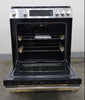 Bosch 100 Series 30" Slide-In Gas Range 5 Sealed Burners 5.8 ft. Cap. HGF1050MUC (PRICE) - Alabama Appliance