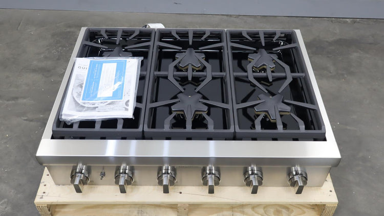 Thermador 36" 6 Sealed Burner Professional Series Stainless Gas Rangetop PCG366W