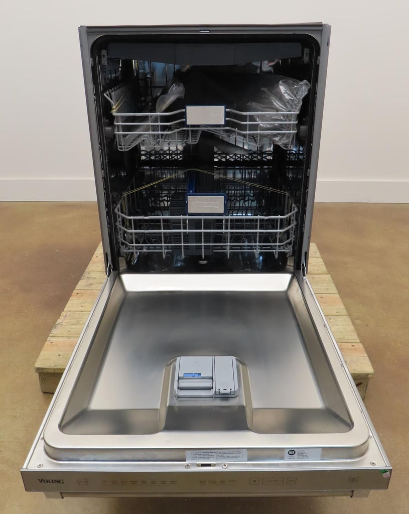 Viking VDWU524SS 24" LCD Control Panel 8 Cycles Quiet Clean Dishwasher Pictures - Alabama Appliance