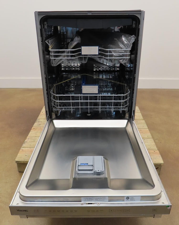 Viking VDWU524SS 24" LCD Control Panel 8 Cycles Quiet Clean Dishwasher Pictures - Alabama Appliance