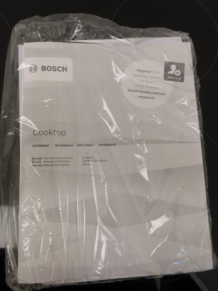 Bosch 800 Series NET8669UC 36" 5 Element Electric Frameless Cooktop Images