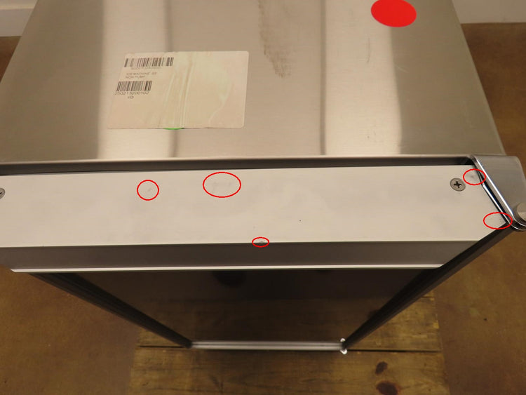 Scotsman DCE33A1SSD 15" 30 lbs Gravity Drain Under Counter Panel R. Ice Maker - Alabama Appliance