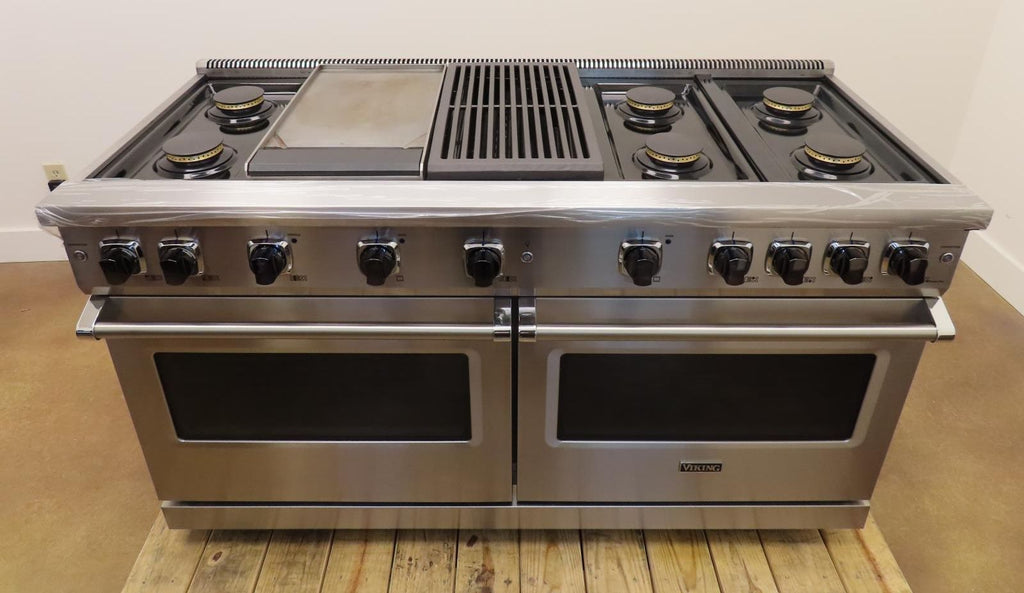 Viking Professional 5 Series VGR5606GQSS 60" Freestanding Gas Range 2025 Model - Alabama Appliance
