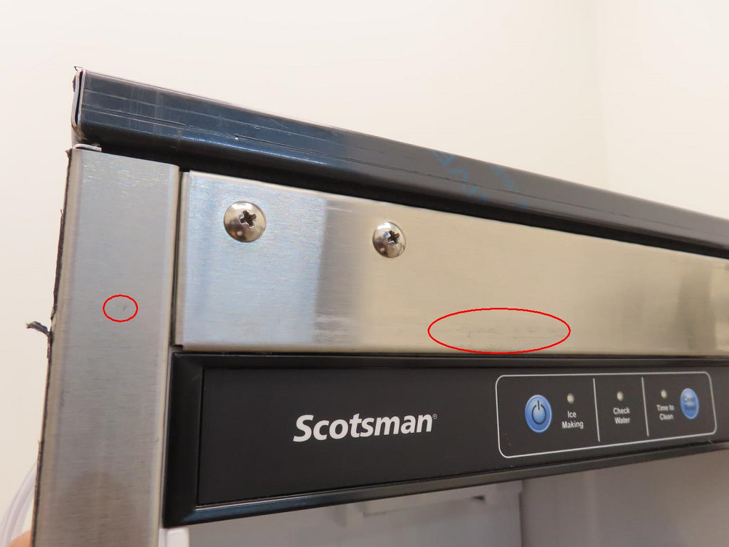Scotsman Brilliance Series SCN60PA1SS 15" Undercounter Nugget Ice Maker Pics - Alabama Appliance
