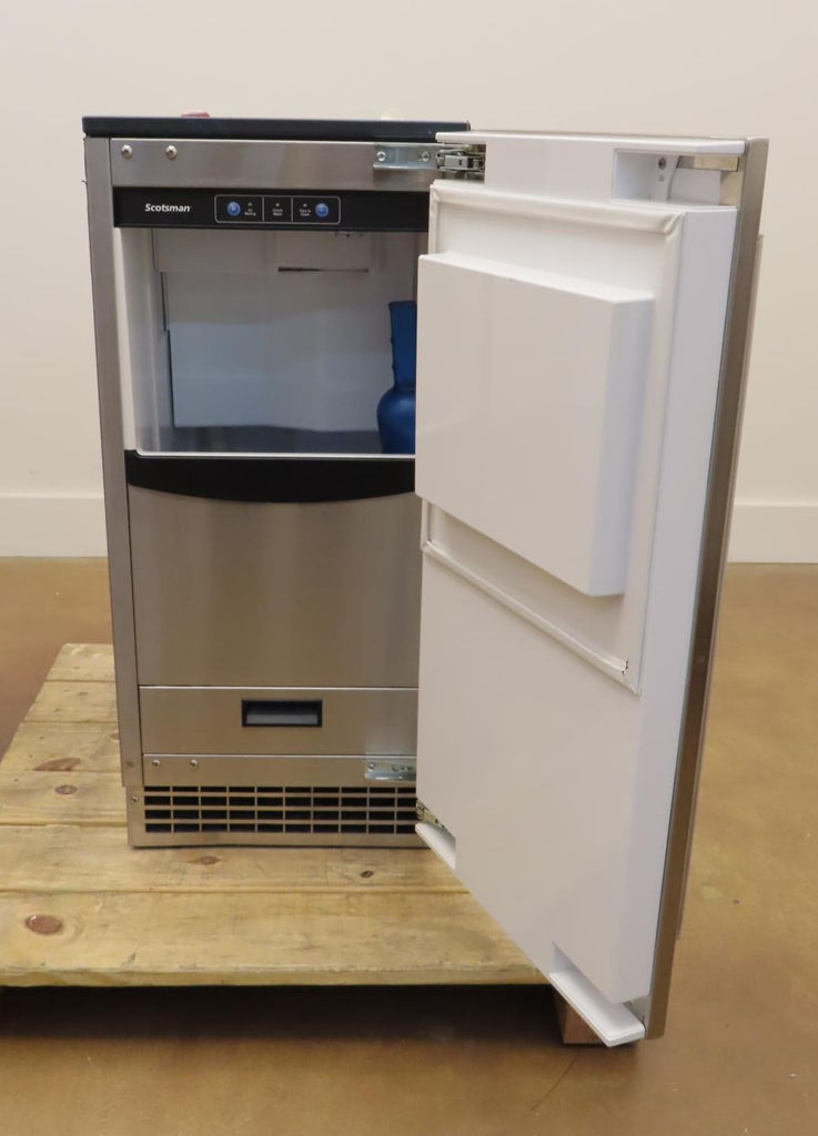 Scotsman Brilliance Series SCN60PA1SS 15" Undercounter Nugget Ice Maker Pics - Alabama Appliance