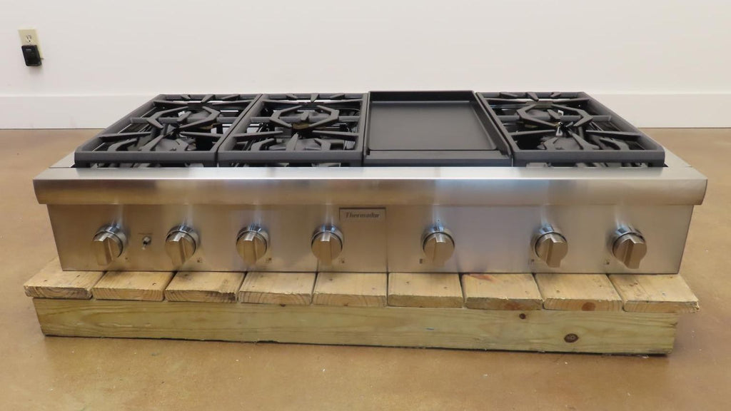 Thermador Professional Series PCG486WD 48" 6 Star Burners Rangetop - Alabama Appliance