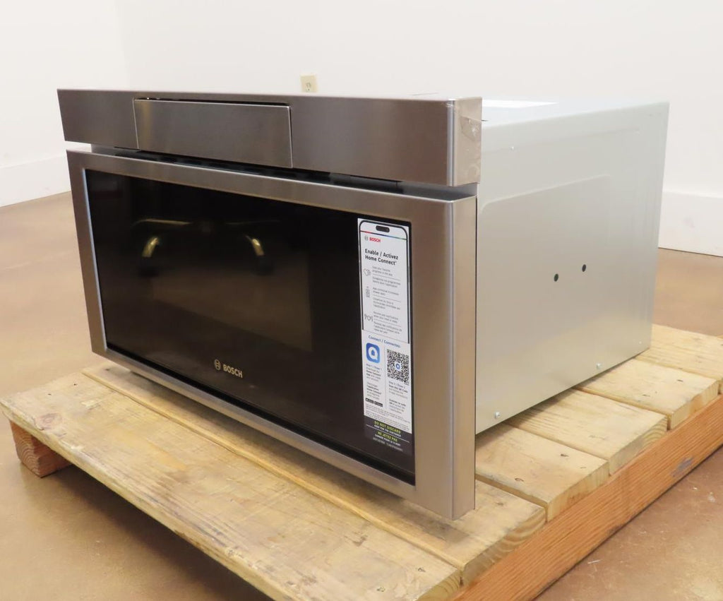 Bosch 800 Series HMD8054UC 30" Tilt Display 1.2 Cu.Ft Smart Microwave Drawer