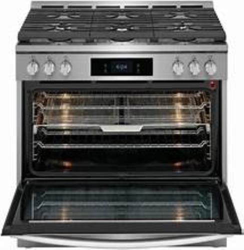 Frigidaire Gallery Series GCFD3661AF 36 Inch Freestanding Dual Fuel Range