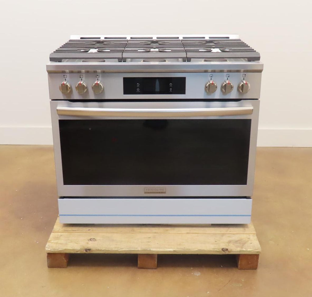 Frigidaire Gallery Series GCFD3661AF 36 Inch Freestanding Dual Fuel Range