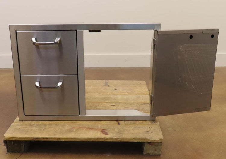 Lynx Sedona Series LSA636 36" Double Drawer and Access Door Storage System Pics