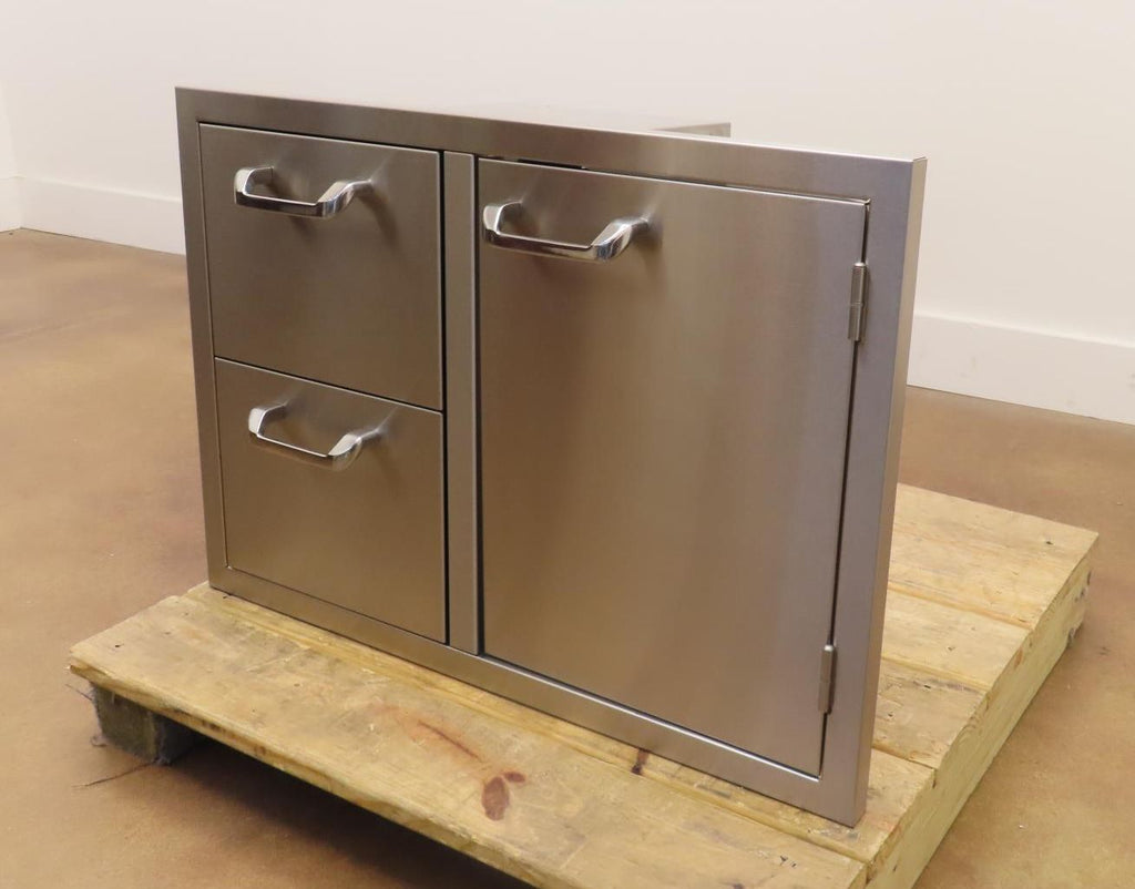 Lynx Sedona Series LSA636 36" Double Drawer and Access Door Storage System Pics