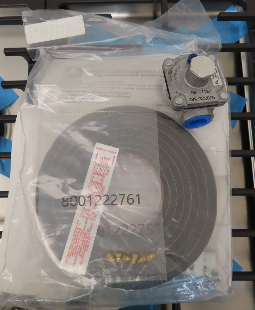 Bosch 800 Series NGM8659UC 36" Built-In Gas Cooktop with 5 Sealed Burners