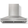 La Cornue CornuFe 90 H9IN 36 Inch Wall Mount Ducted Stainless Steel Hood