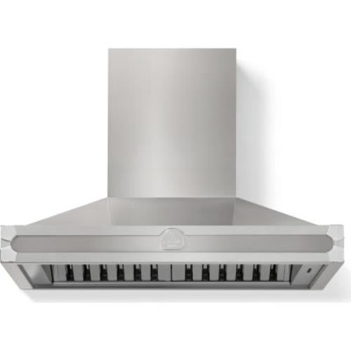 La Cornue CornuFe 90 H9IN 36 Inch Wall Mount Ducted Stainless Steel Hood