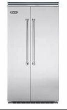 Viking 5 Series VCSB5424SS 42" Built-In Side by Side Refrigerator 2025 Model