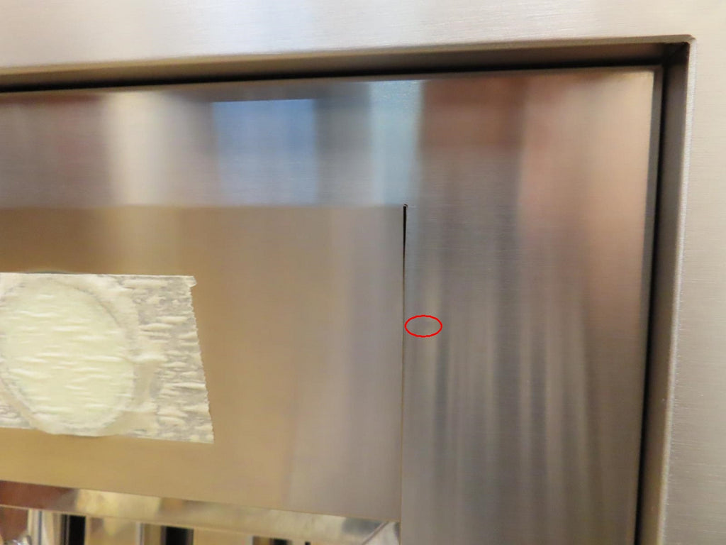 La Cornue CornuFe 90 H9IN 36 Inch Wall Mount Ducted Stainless Steel Hood