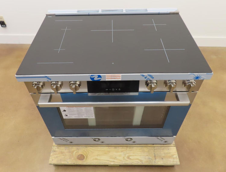 Bosch 800 Series HIS8655U 36" Slide-In Induction Stainless S Range Full Warranty