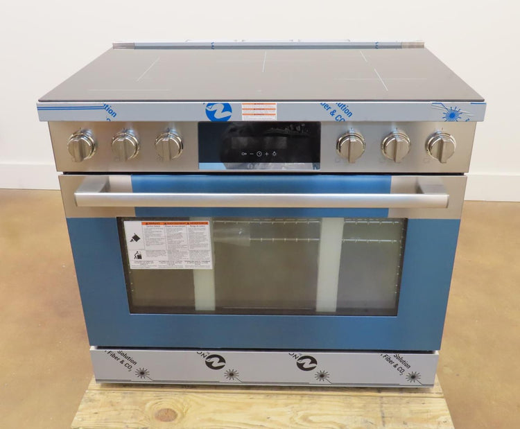 Bosch 800 Series HIS8655U 36" Slide-In Induction Stainless S Range Full Warranty