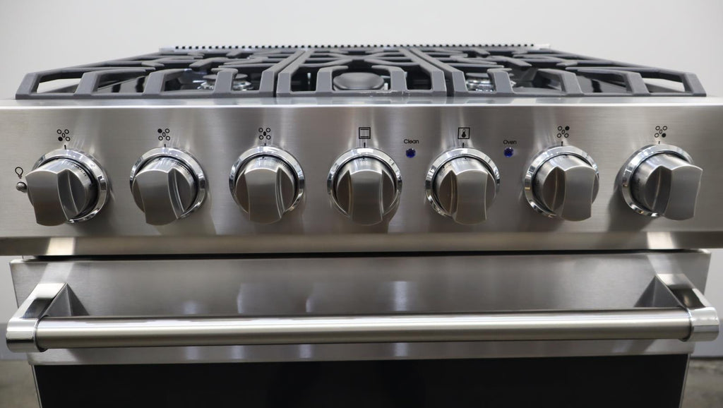 Viking 3 Series '24 30" 5 Sealed Burners Freestanding Gas Range RVGR33025BSS