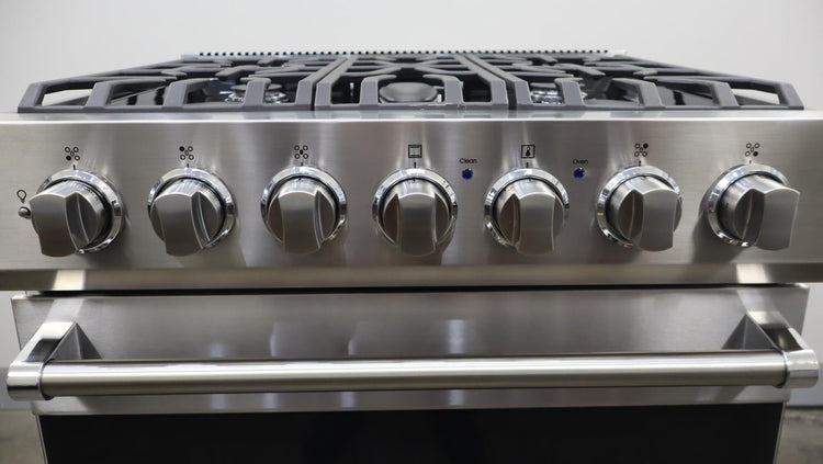 Viking 3 Series '24 30" 5 Sealed Burners Freestanding Gas Range RVGR33025BSS