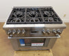 Thermador Pro Harmony Professional Series PRG366WH 36" Pro-Style Gas Range