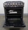 Viking 3 Series 30" 5 Sealed Burners Freestanding Dual Fuel Range RVDR33025BSSLP