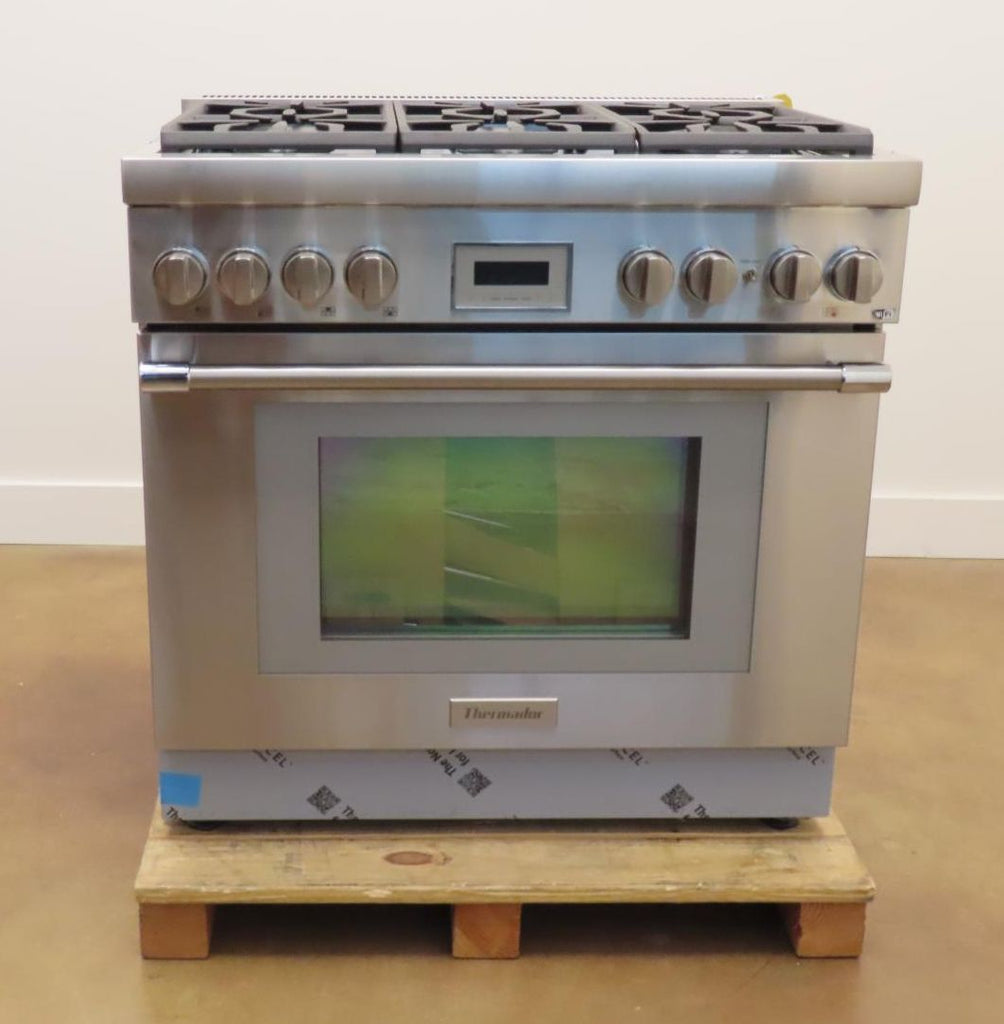 Thermador Pro Harmony Series PRG366WH 36" ProStyle NaturalGas Range FullWarranty