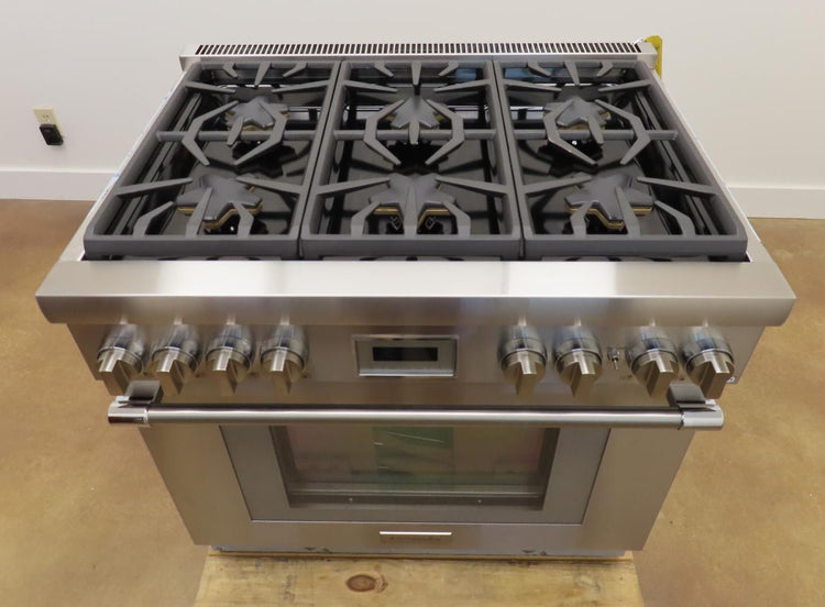 Thermador Pro Harmony Series PRG366WH 36" ProStyle NaturalGas Range FullWarranty