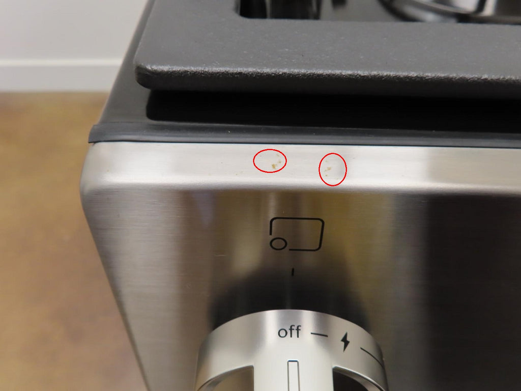 Bosch 100 Series HGF1050MUC 30 Inch Slide-In Stainless Steel Gas Range
