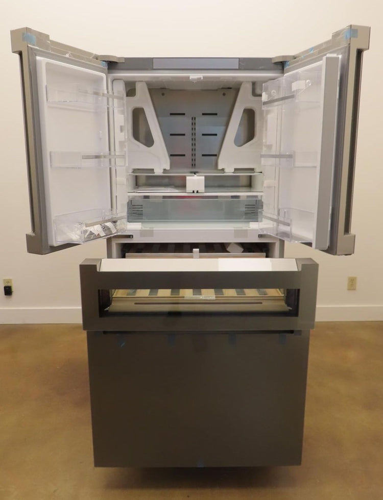 Bosch 800 Series B36CL81ENG 36" Freestanding French Door Smart Refrigerator Pics