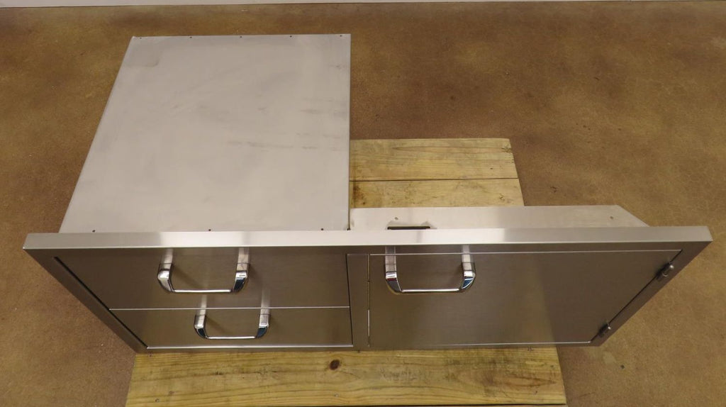 LYNX LSA742 42 Inches Storage Door and Double Drawer Combo