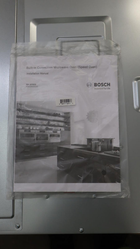 Bosch 24" 1000w SS 1.6 cu.ft. Power 2-in-1 500 Series Speed Oven HMC54151UC